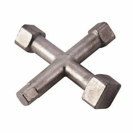 THRIFCO PLUMBING 4 Way Countersink Cleanout Plug Wrench 5110017